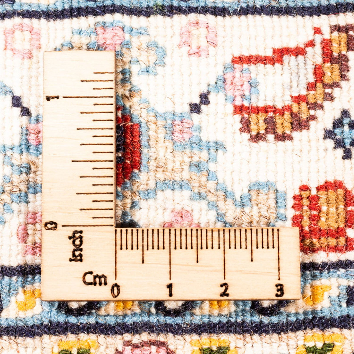 Tapis persan - Classique - 116 x 78 cm - bleu foncé