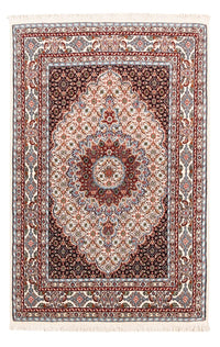 Tapis persan - Classique - 147 x 97 cm - crème