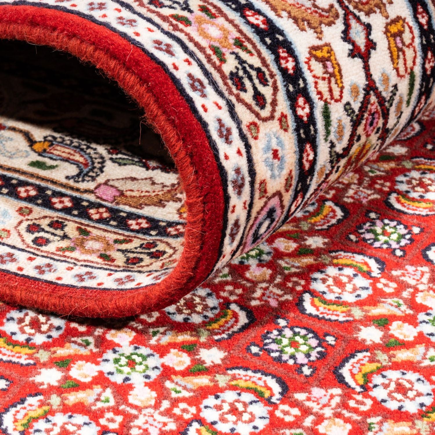 Tapis persan - Classique - 195 x 138 cm - rouge