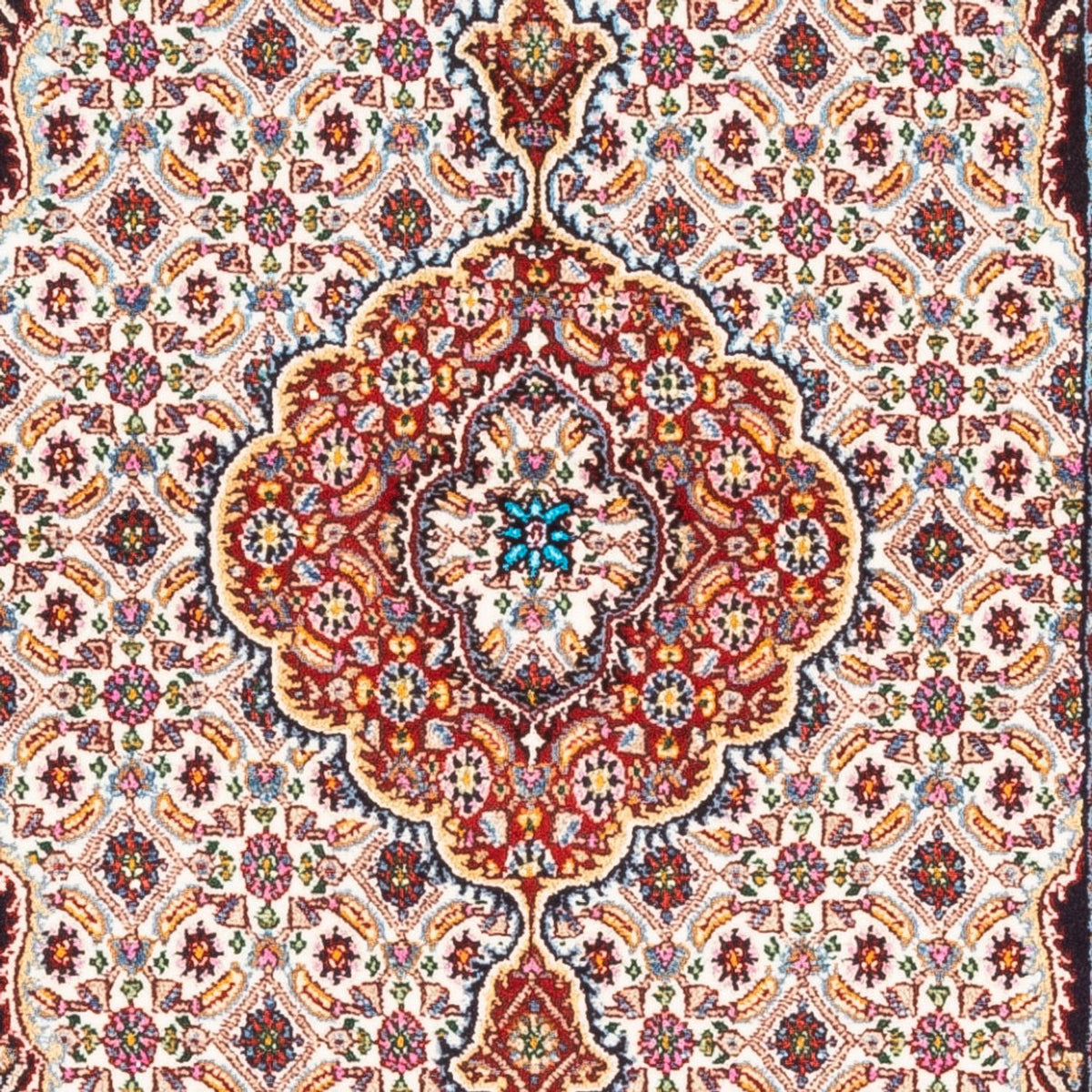 Tapis persan - Classique - 144 x 95 cm - crème