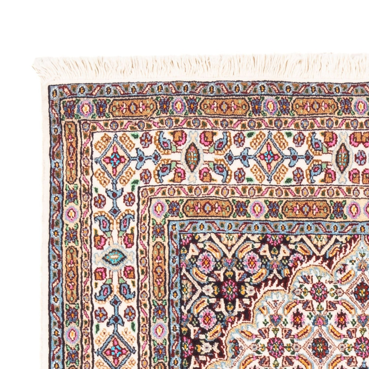 Tapis persan - Classique - 144 x 95 cm - crème