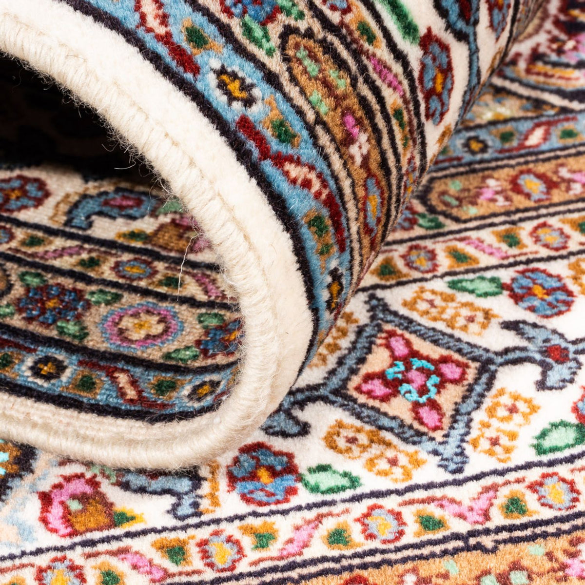 Tapis persan - Classique - 144 x 95 cm - crème