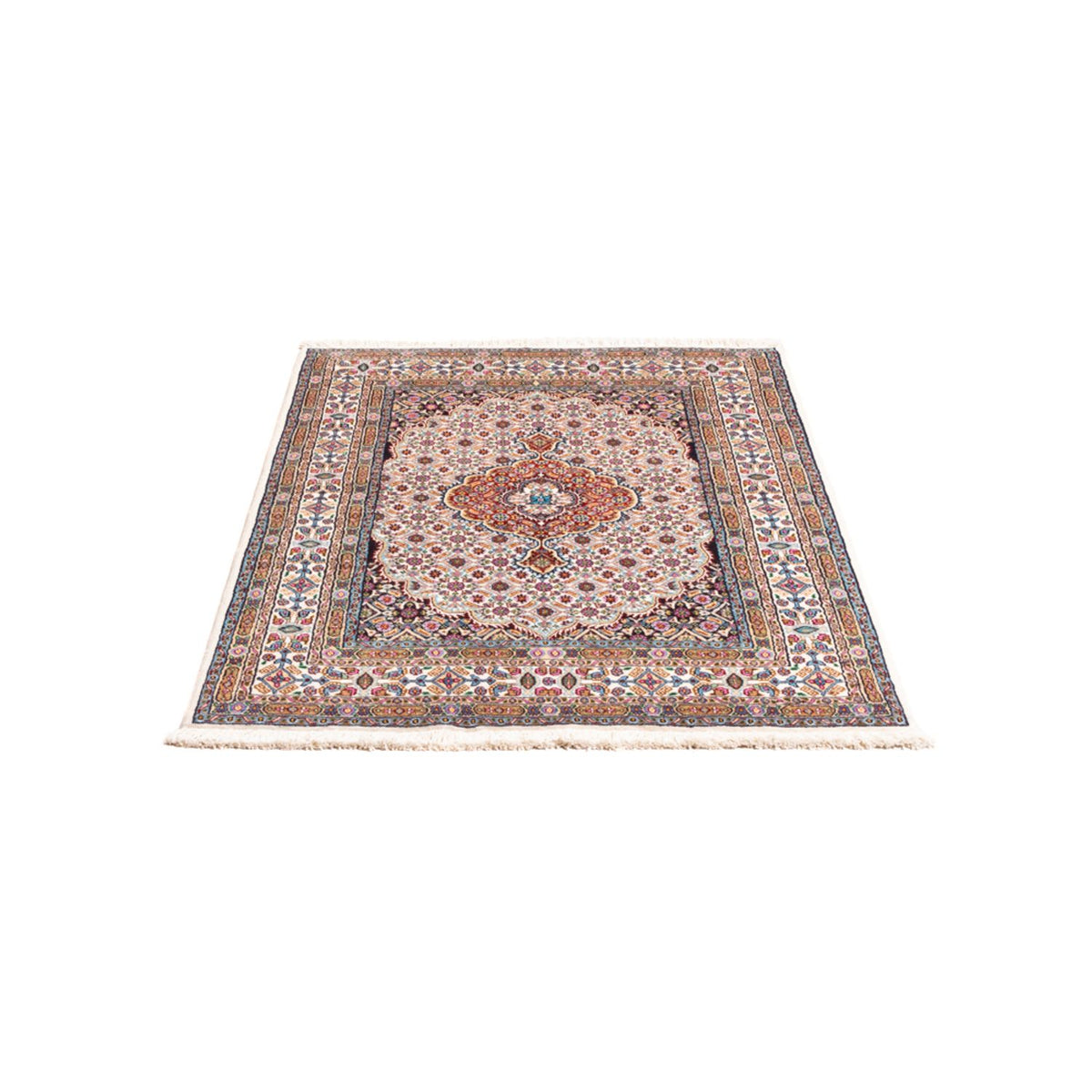 Tapis persan - Classique - 144 x 95 cm - crème