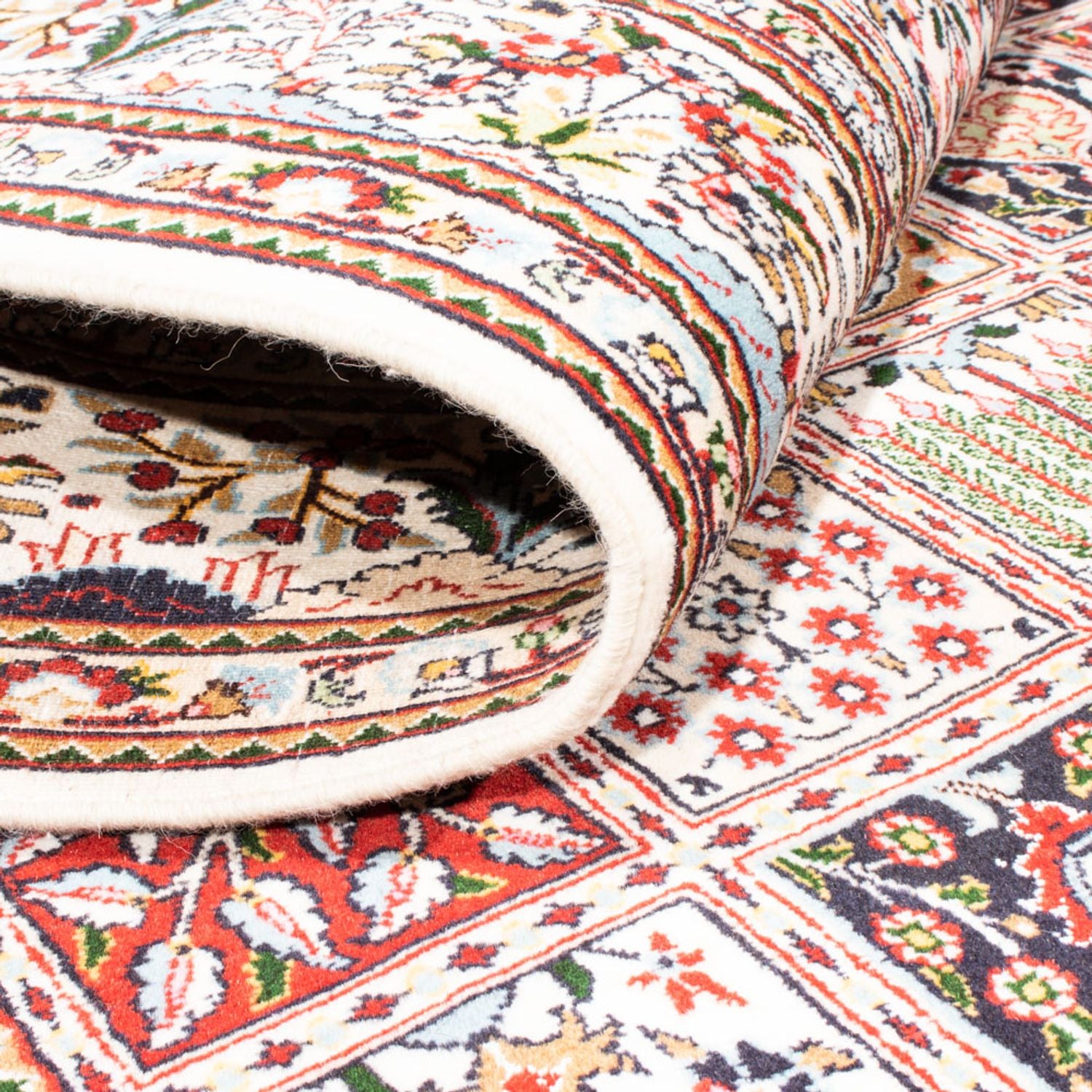 Tapis persan - Classique - 241 x 162 cm - crème