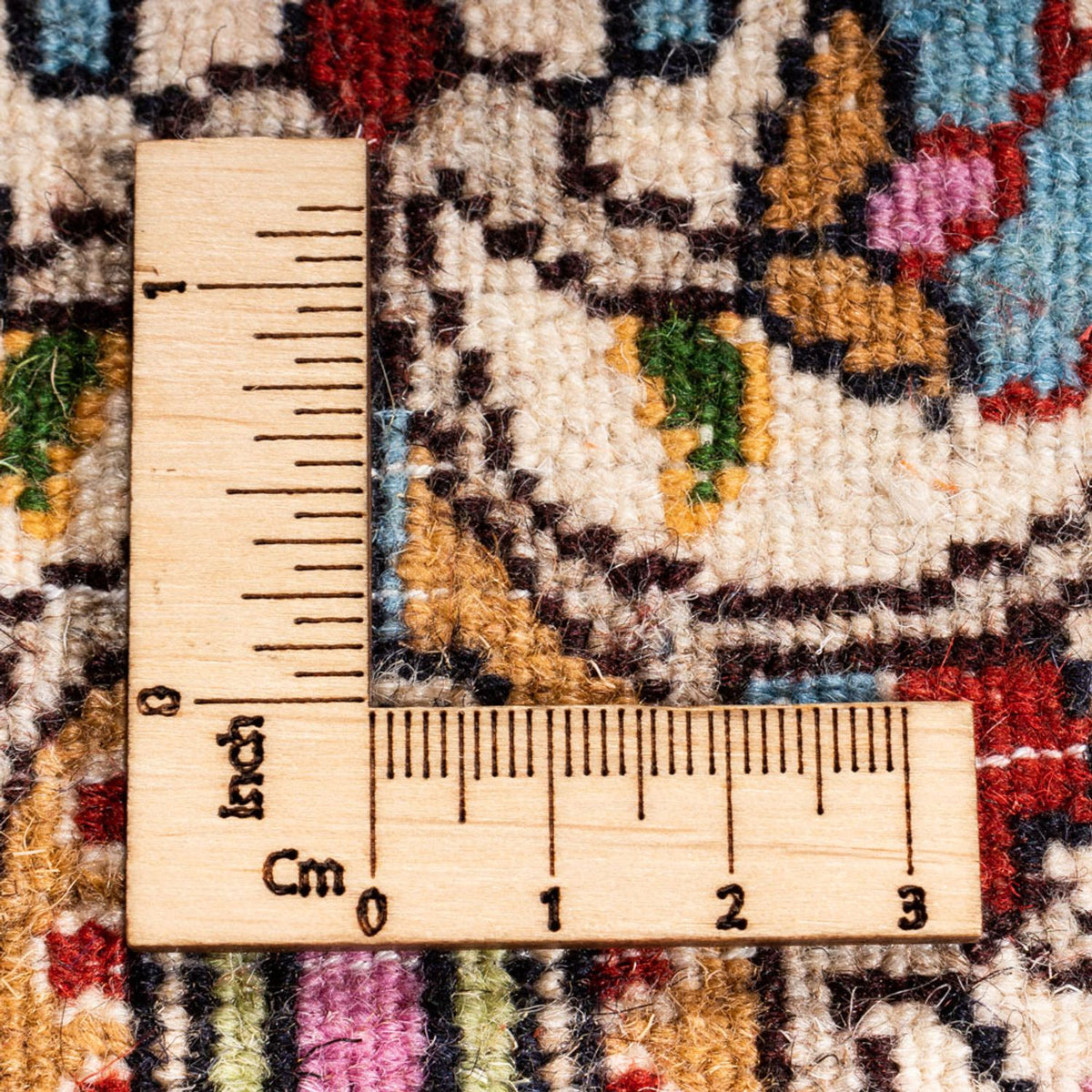 Tapis persan - Classique carré  - 195 x 193 cm - bleu foncé