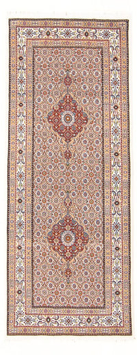 Tapis de couloir Tapis persan - Classique - 199 x 80 cm - crème