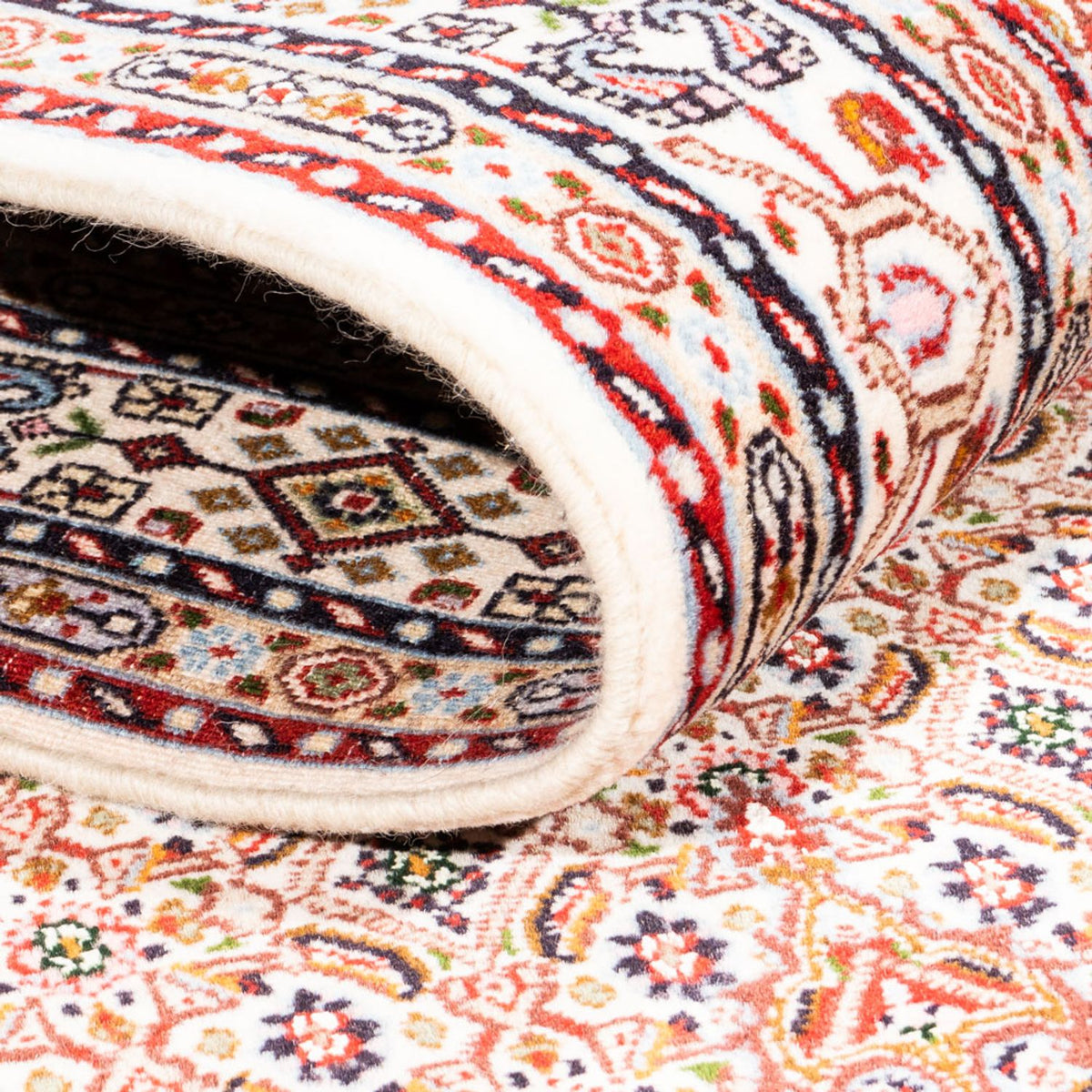 Tapis de couloir Tapis persan - Classique - 240 x 77 cm - crème