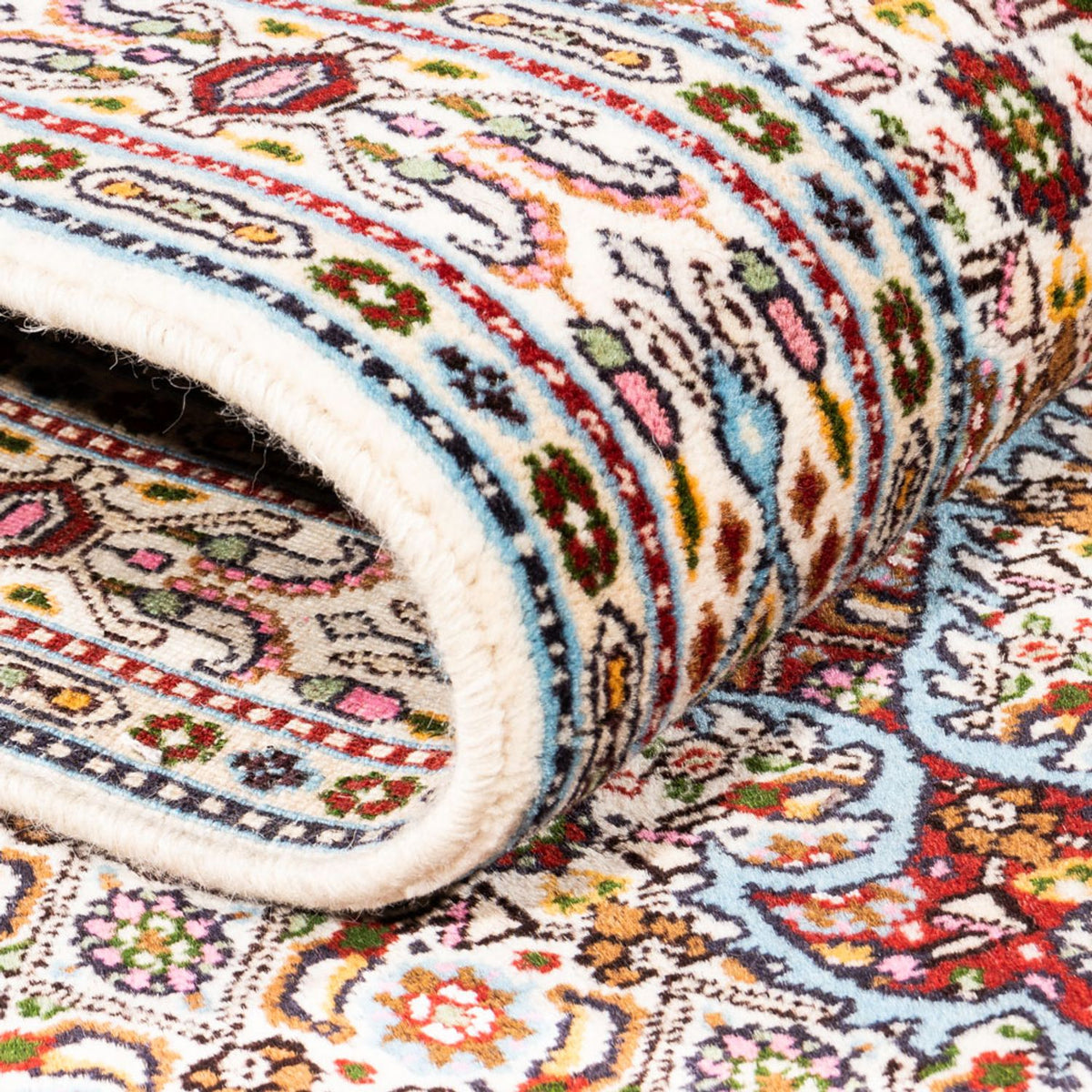 Tapis de couloir Tapis persan - Classique - 292 x 75 cm - crème