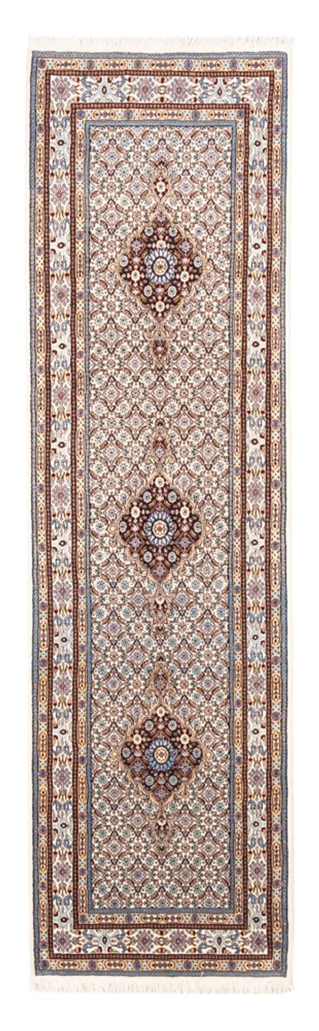 Tapis de couloir Tapis persan - Classique - 237 x 77 cm - crème