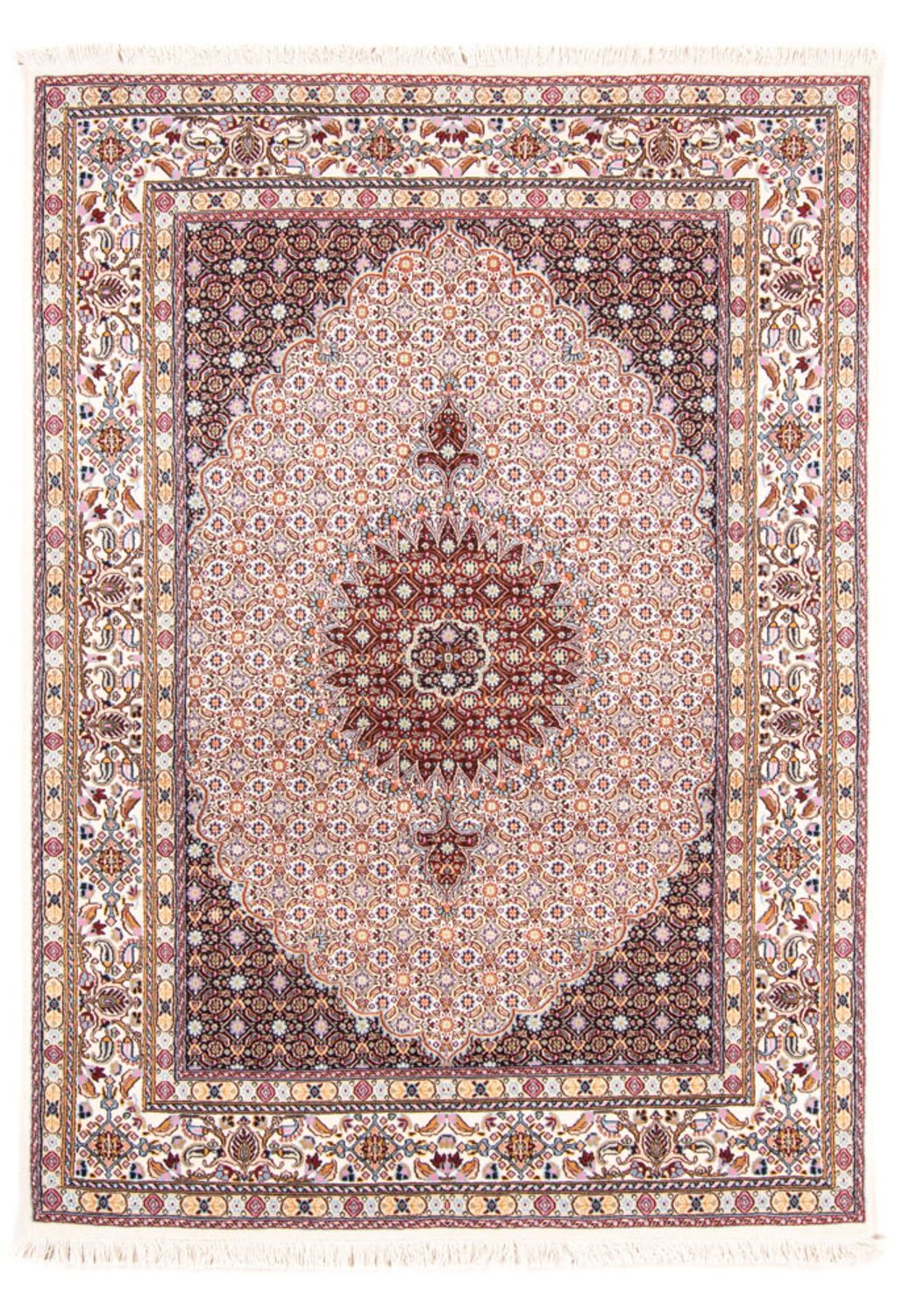Tapis persan - Classique - 195 x 142 cm - crème