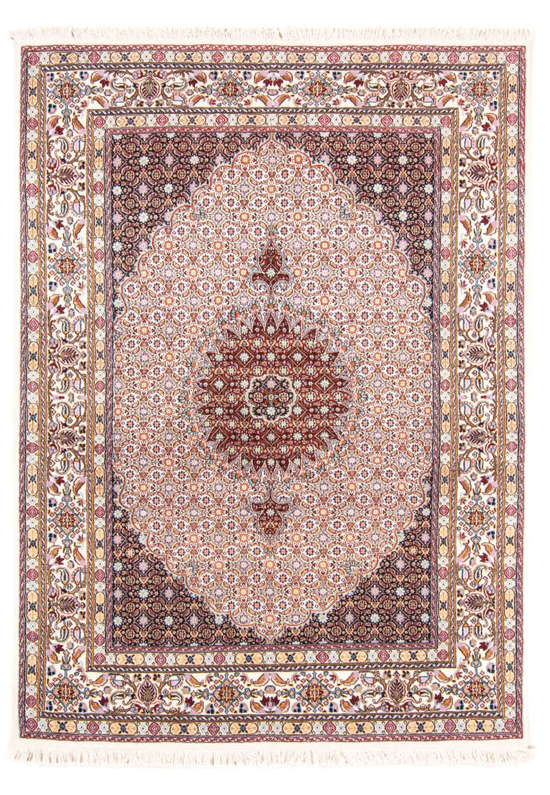 Tapis persan - Classique - 195 x 142 cm - crème