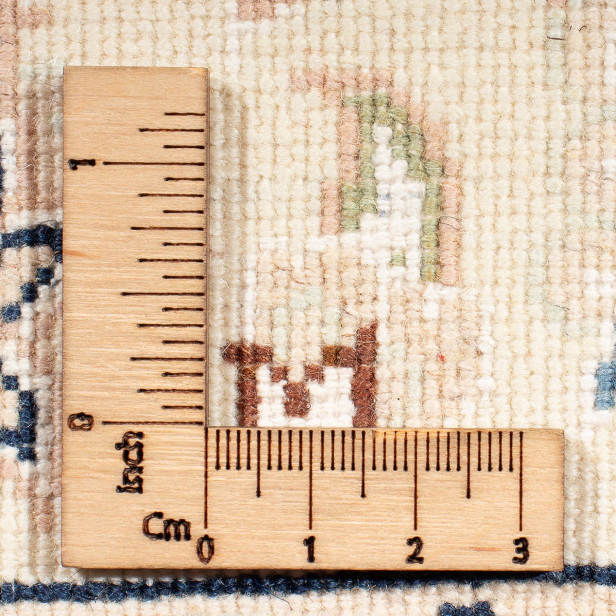 Tapis persan - Nain - Premium - 142 x 74 cm - crème