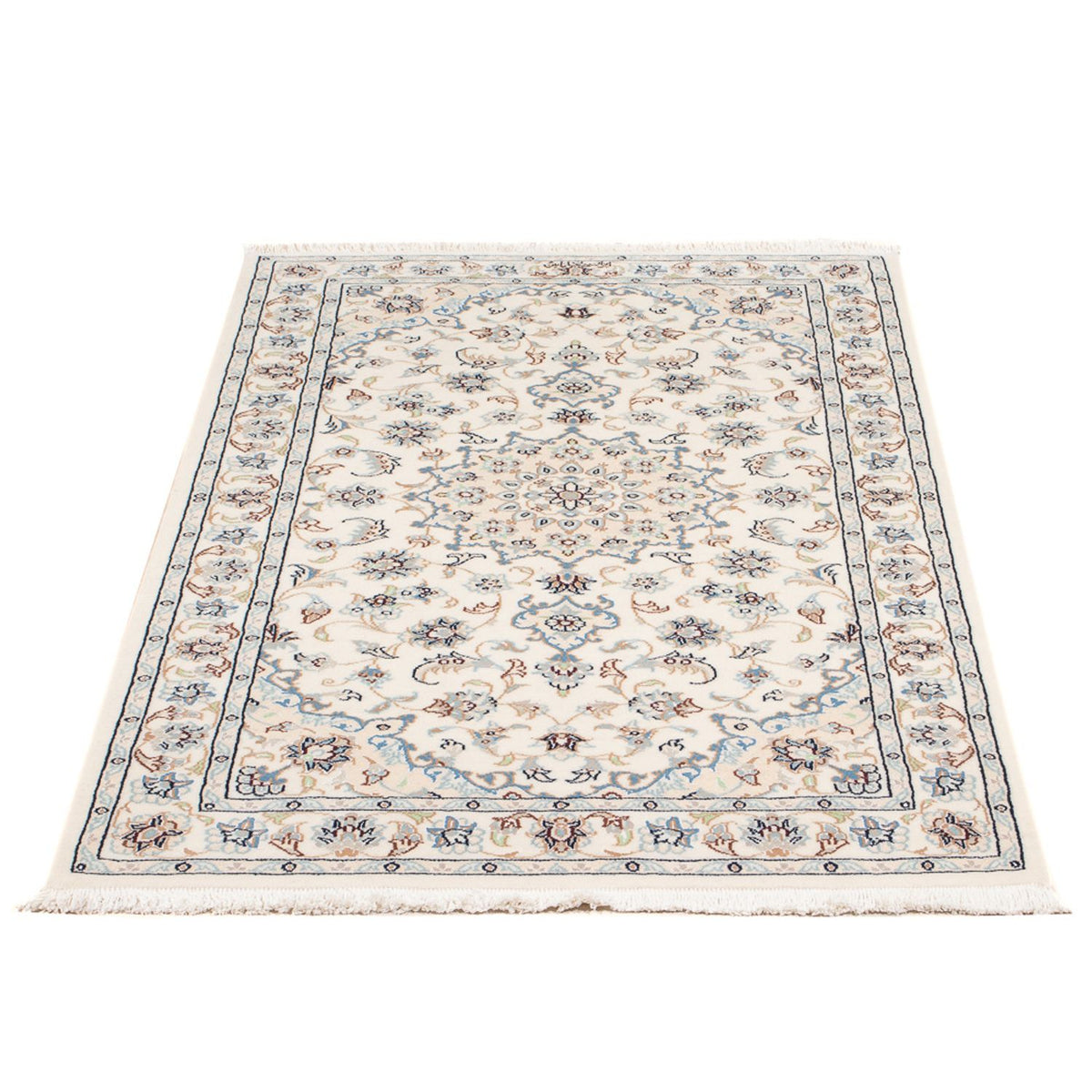 Tapis persan - Nain - Premium - 137 x 76 cm - crème