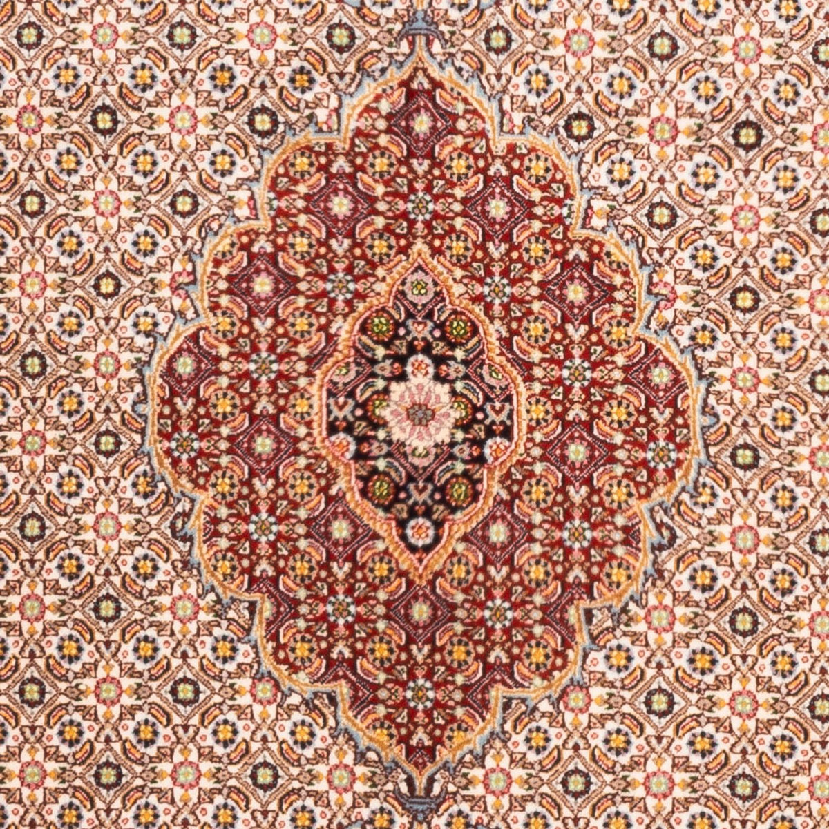 Tapis persan - Classique - 188 x 148 cm - crème