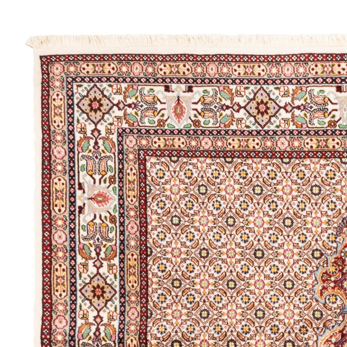 Tapis persan - Classique - 188 x 148 cm - crème