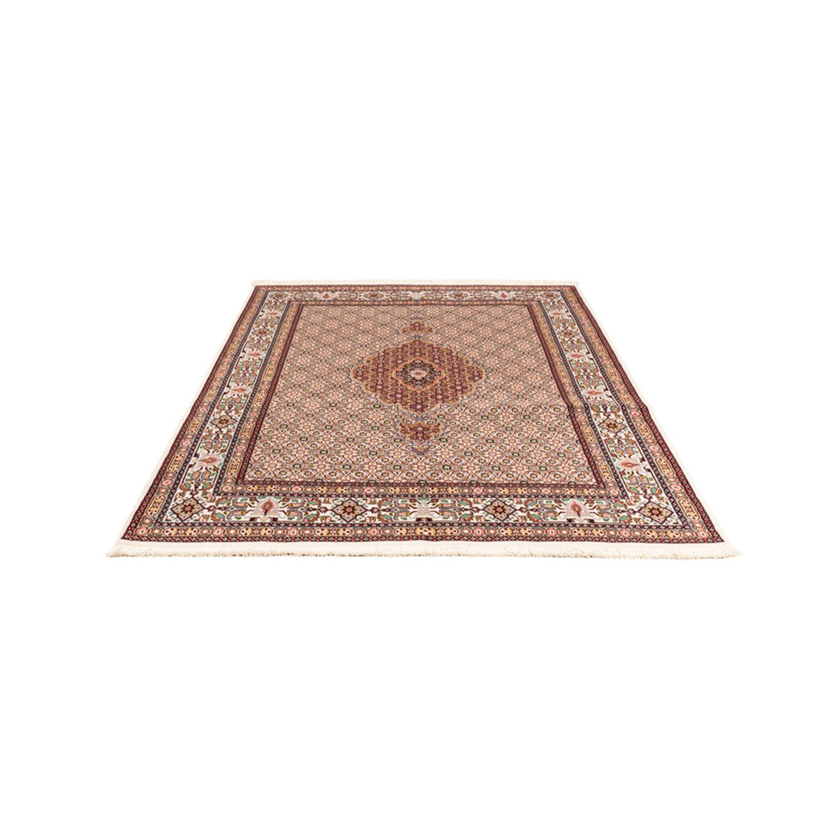 Tapis persan - Classique - 188 x 148 cm - crème
