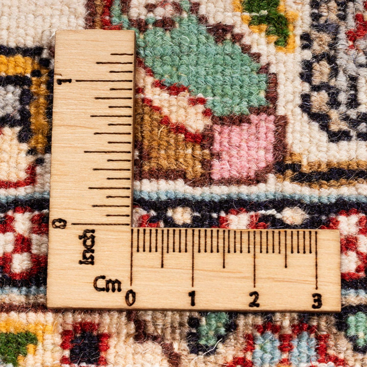 Tapis persan - Classique - 188 x 148 cm - crème