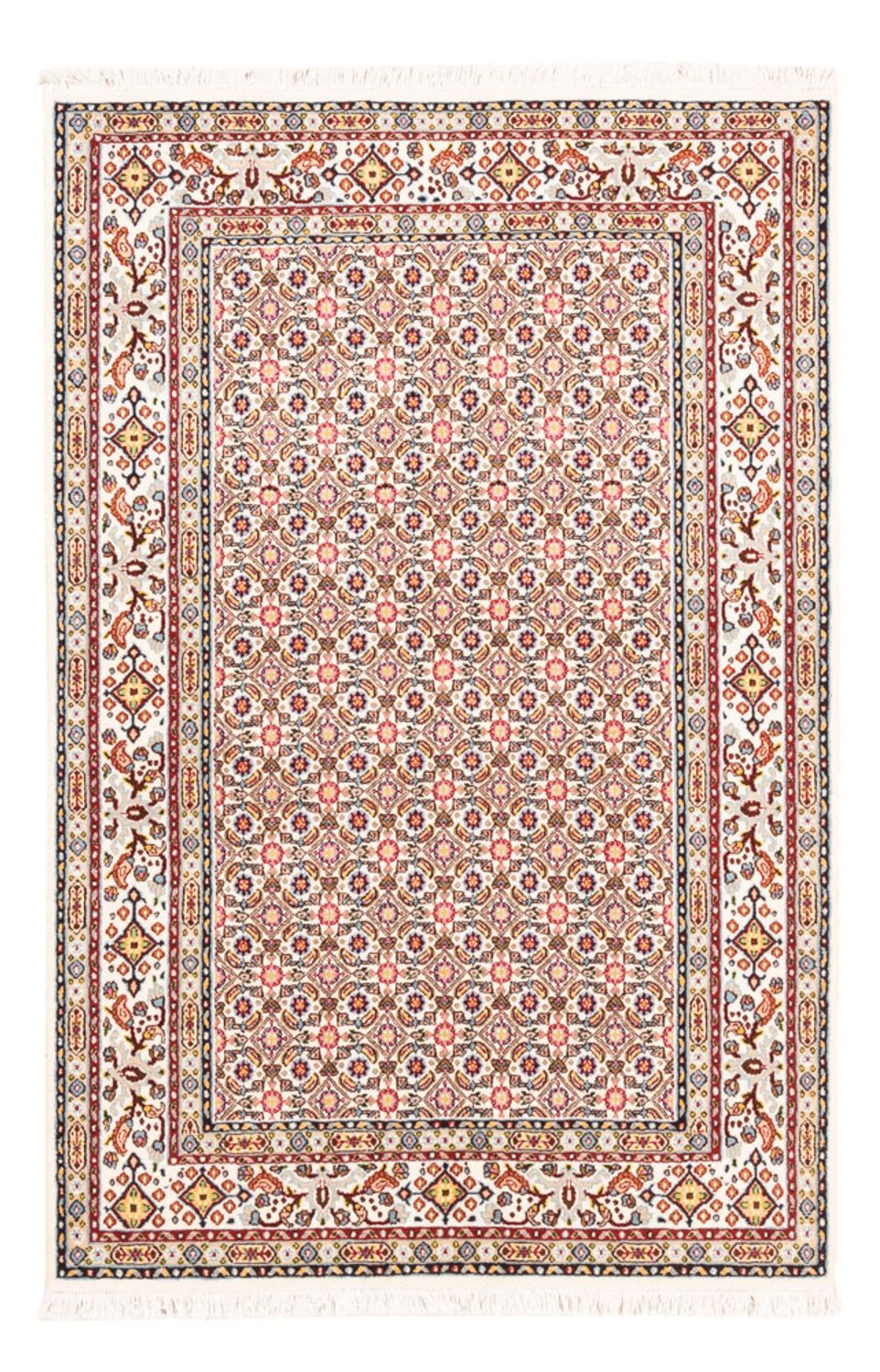 Tapis persan - Classique - 145 x 99 cm - beige