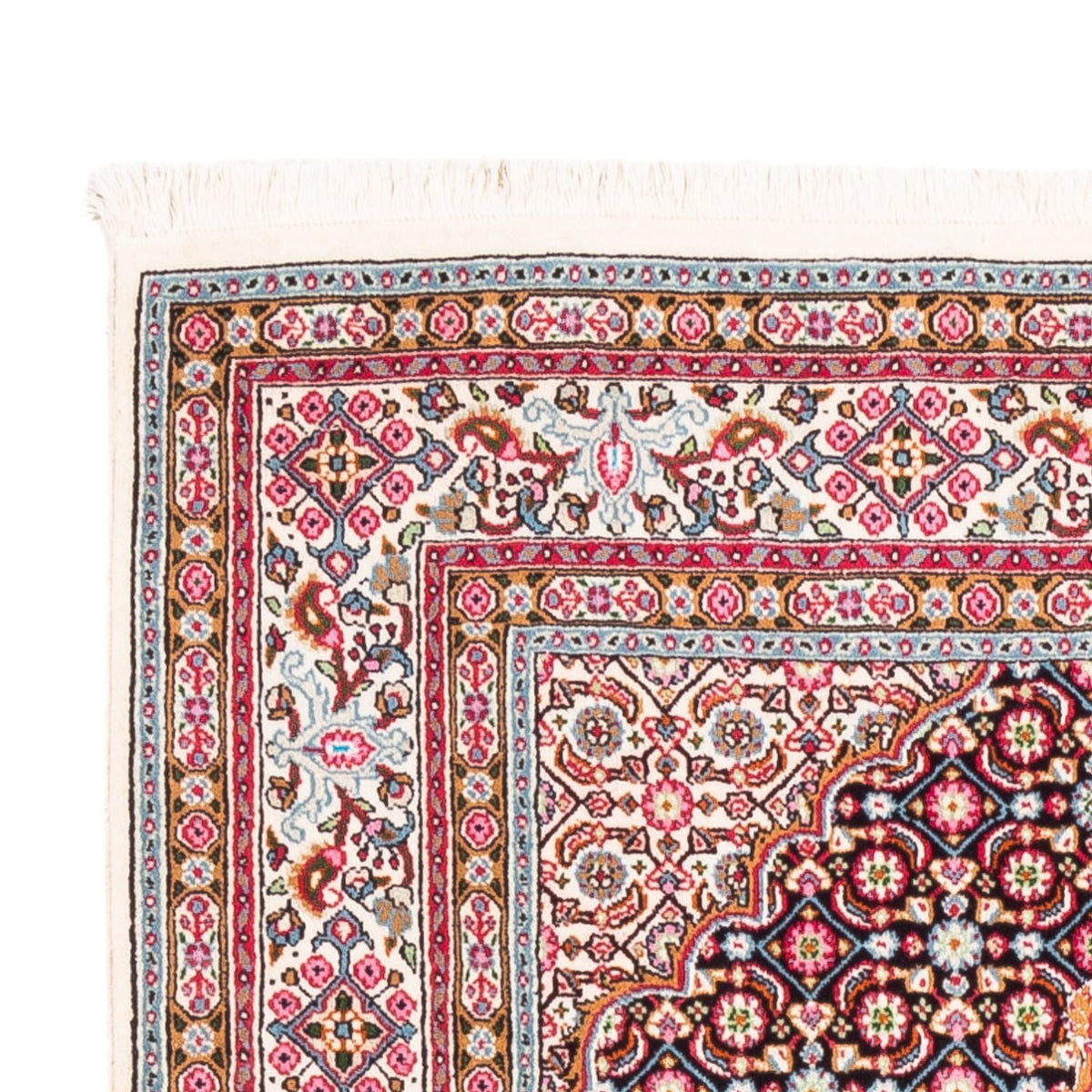 Tapis persan - Classique - 148 x 100 cm - bleu foncé