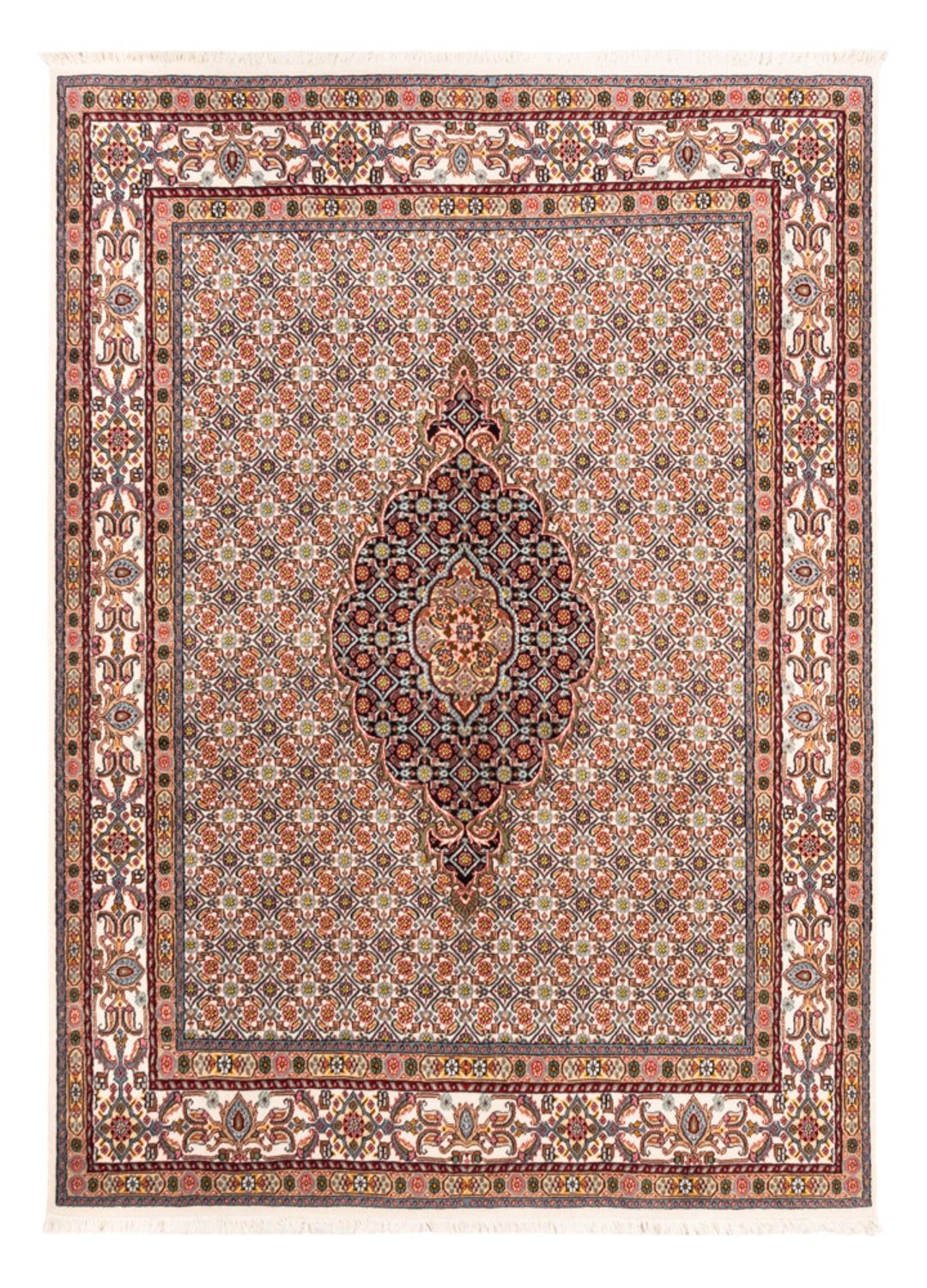 Tapis persan - Classique - 200 x 147 cm - crème
