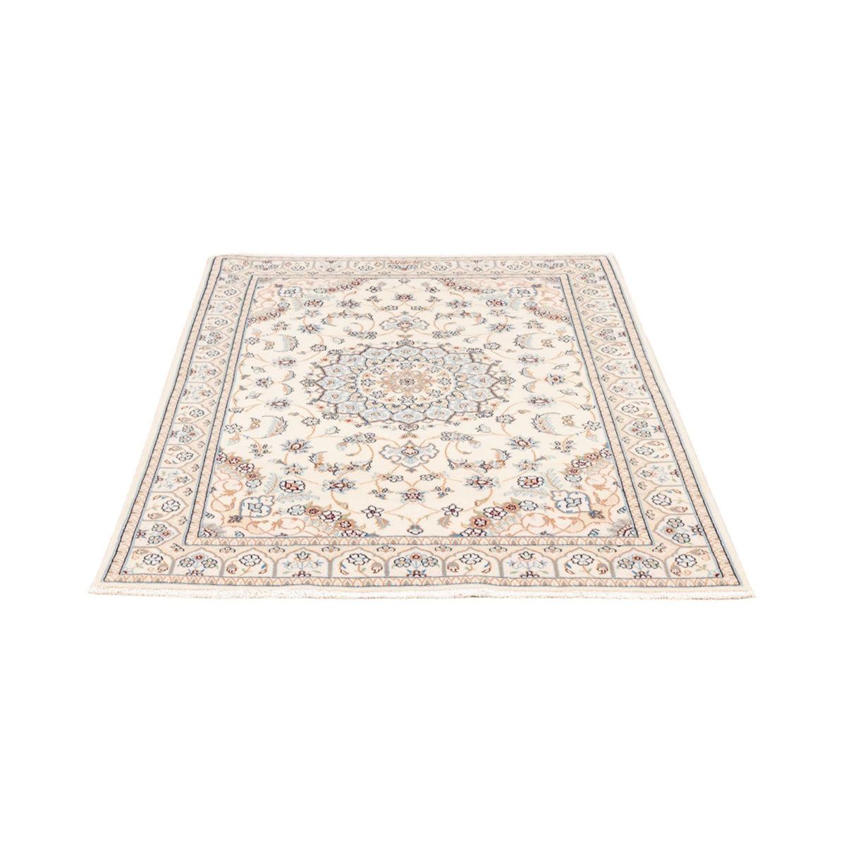 Tapis persan - Nain - Premium - 153 x 106 cm - crème