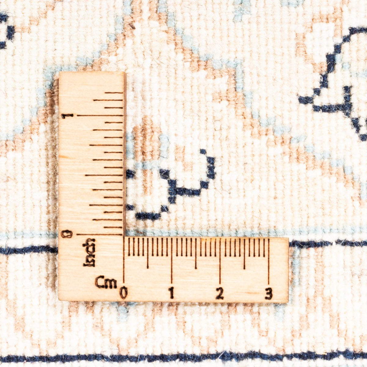 Tapis persan - Nain - Premium - 153 x 106 cm - crème