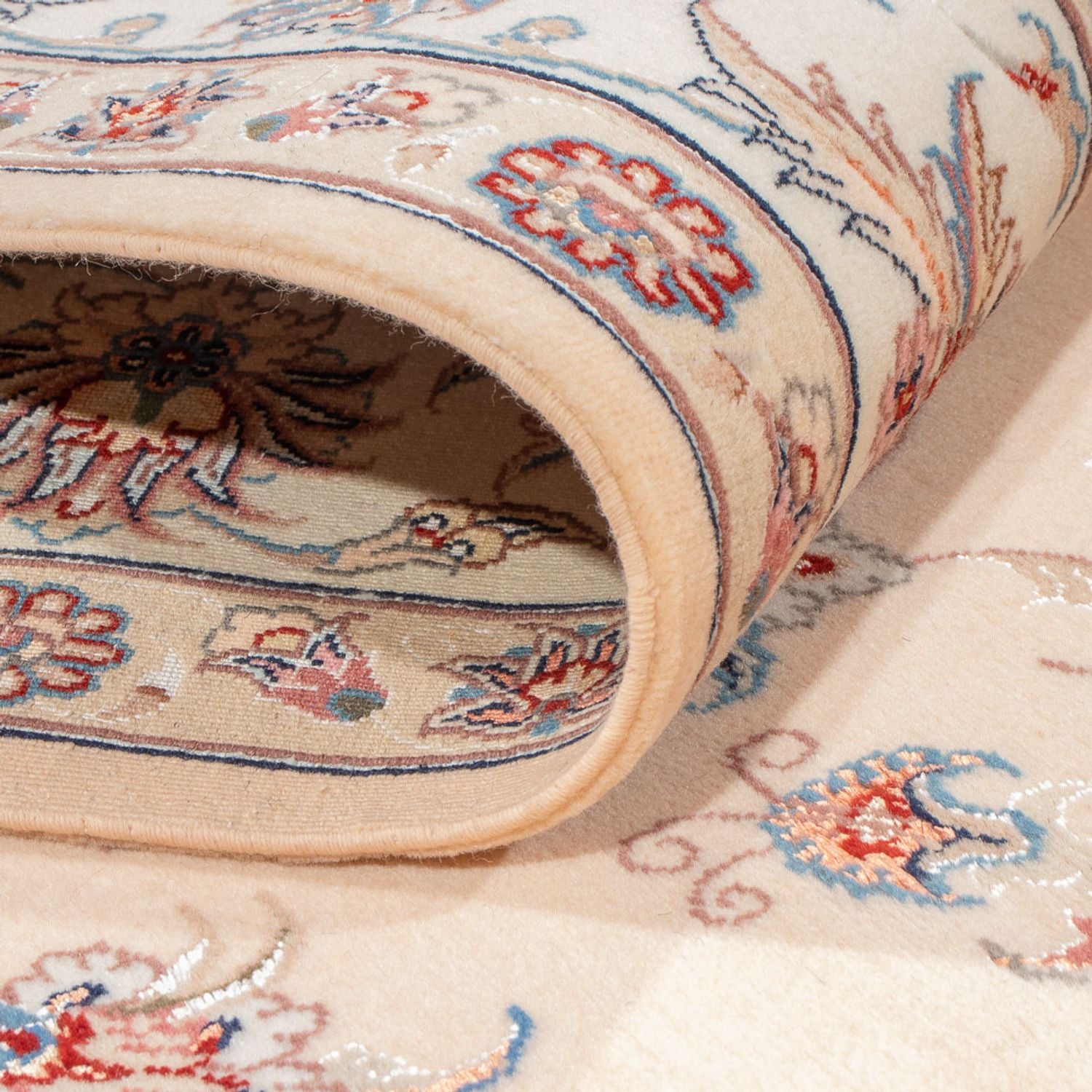 Tapis persan - Nain - Premium - 237 x 170 cm - crème