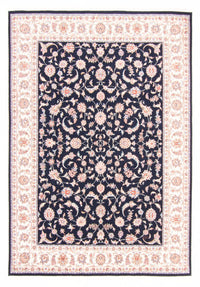 Tapis persan - Tabriz - Royal - 240 x 170 cm - bleu foncé