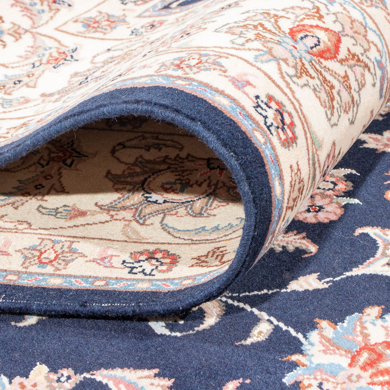 Tapis persan - Tabriz - Royal - 240 x 170 cm - bleu foncé