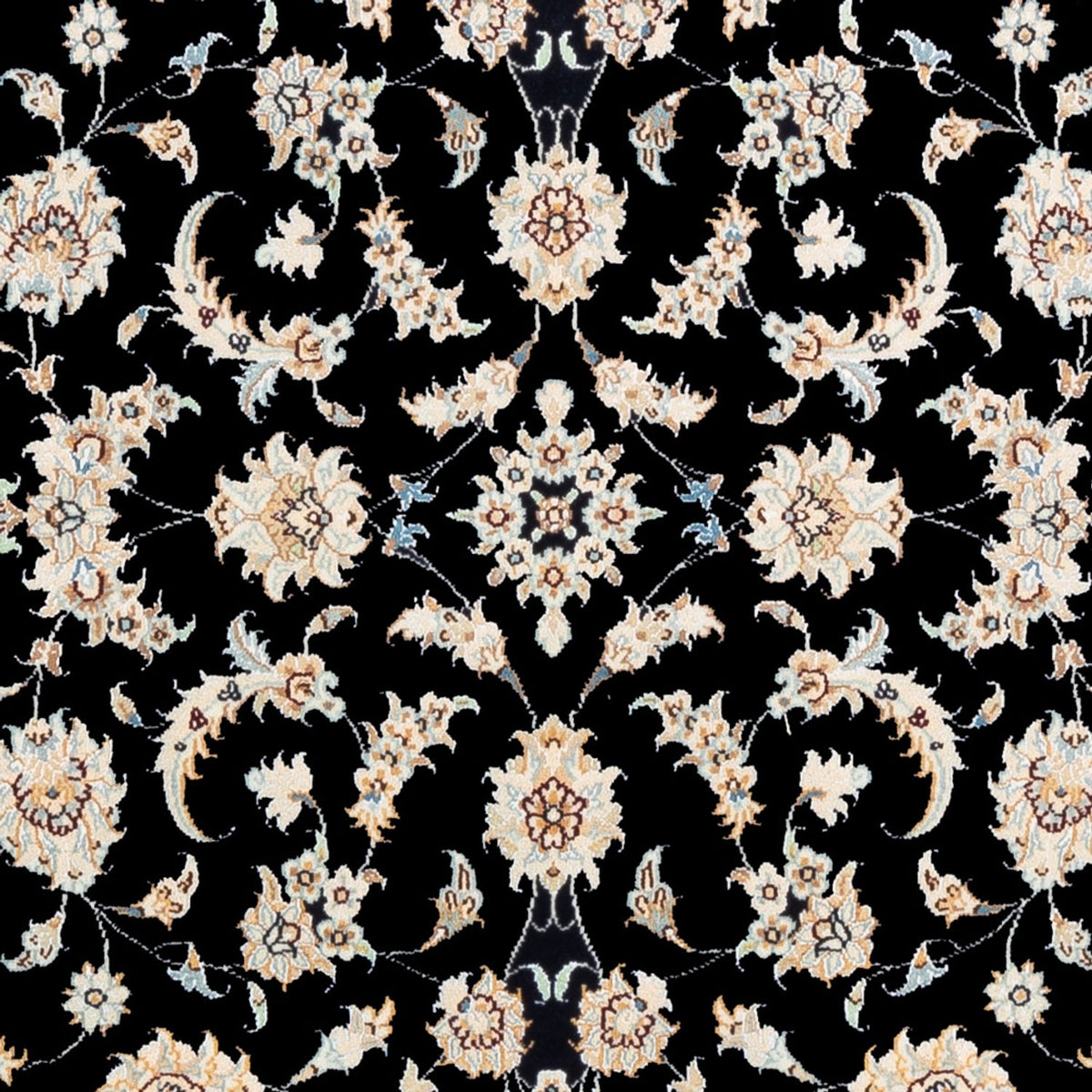 Tapis persan - Nain - Premium - 178 x 120 cm - bleu foncé