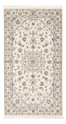 Tapis persan - Nain - Premium - 138 x 76 cm - crème