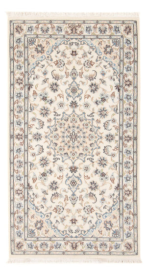 Tapis persan - Nain - Premium - 138 x 76 cm - crème