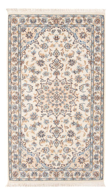 Tapis persan - Nain - Premium - 137 x 76 cm - crème