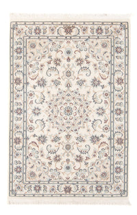 Tapis persan - Nain - Premium - 118 x 79 cm - crème
