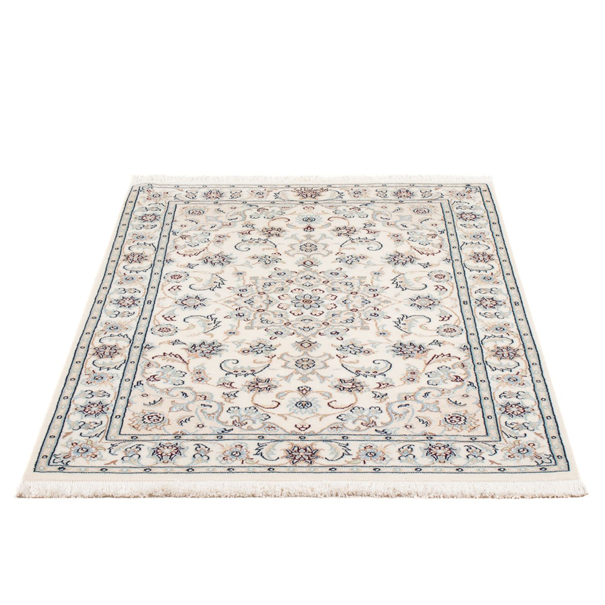 Tapis persan - Nain - Premium - 118 x 79 cm - crème