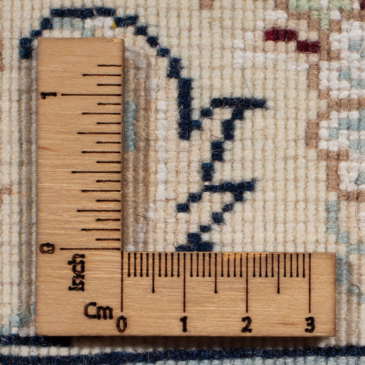 Tapis persan - Nain - Premium - 118 x 79 cm - crème