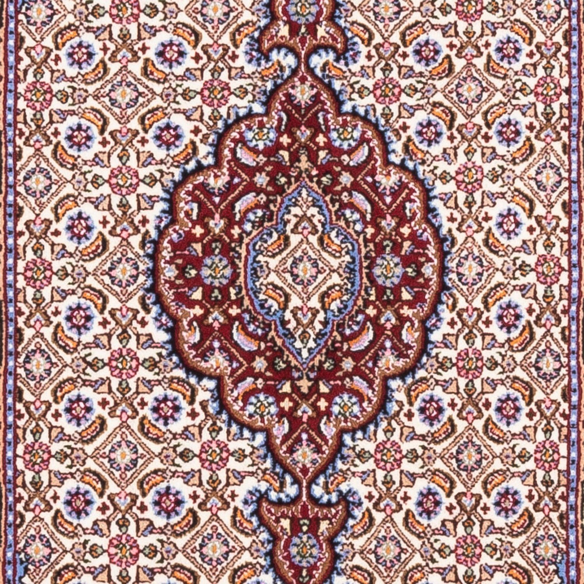 Tapis persan - Classique - Royal - 128 x 78 cm - beige