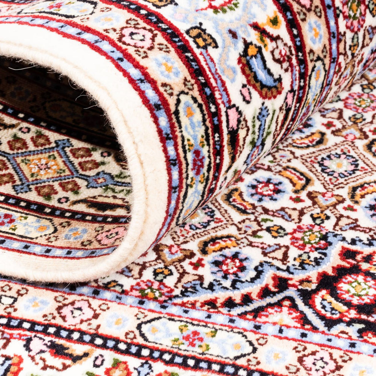 Tapis persan - Classique - Royal - 128 x 78 cm - beige