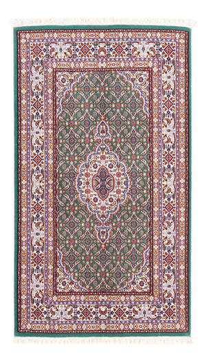 Tapis persan - Classique - Royal - 133 x 77 cm - vert clair