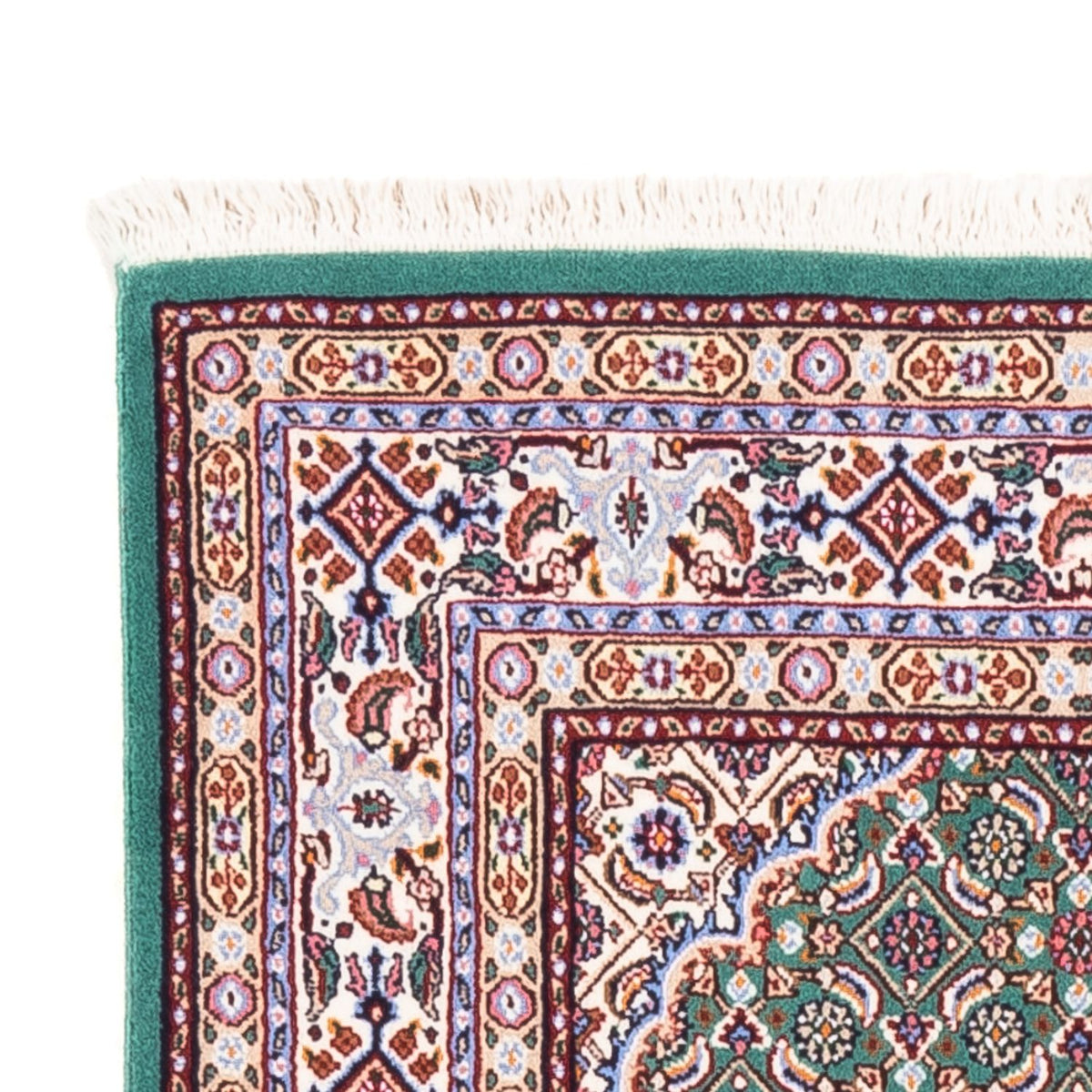 Tapis persan - Classique - Royal - 132 x 80 cm - vert clair