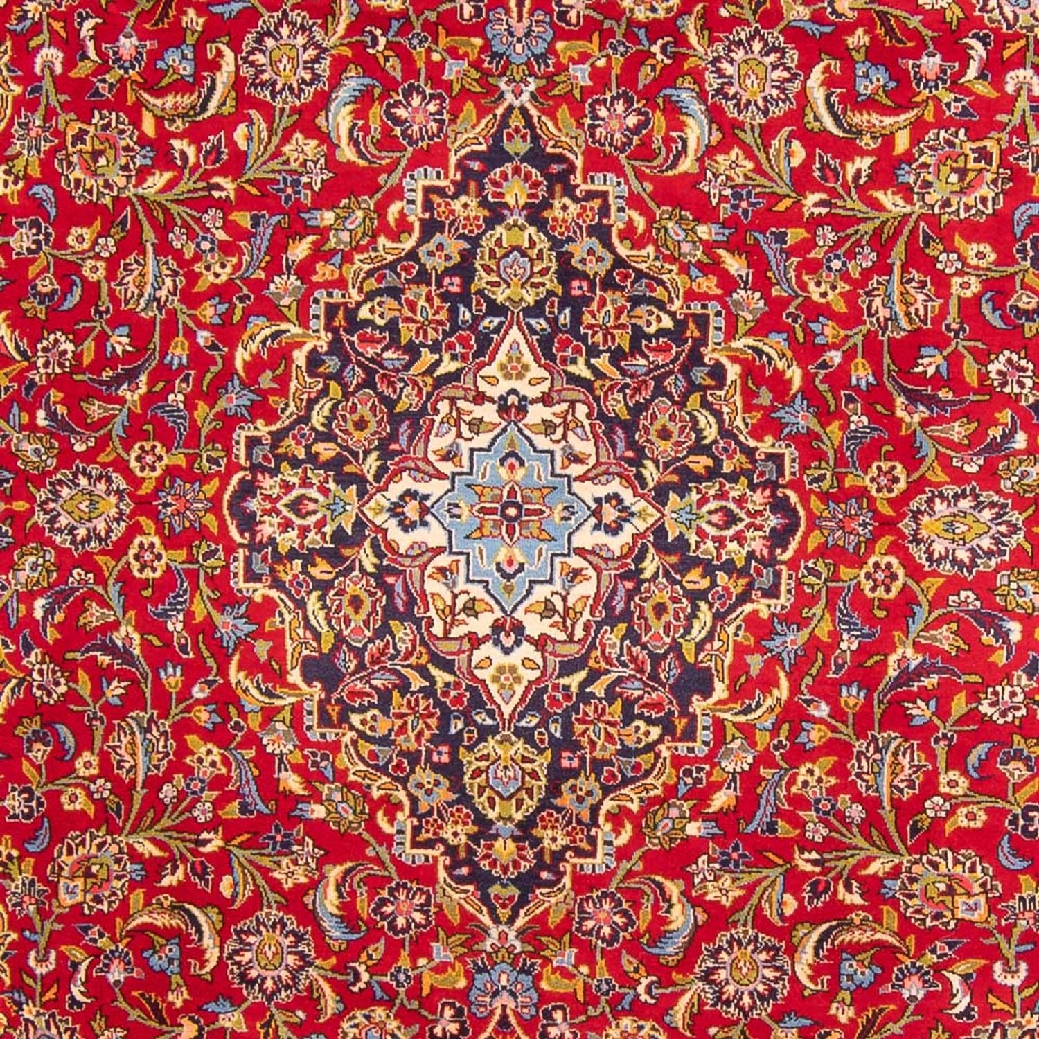 Tapis persan - Keshan - 288 x 206 cm - rouge