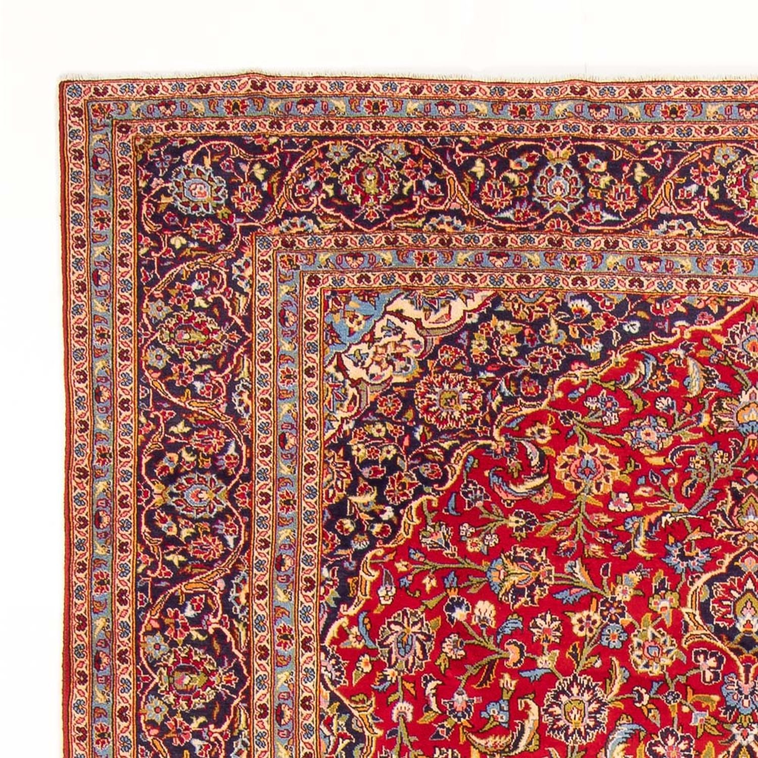 Tapis persan - Keshan - 288 x 206 cm - rouge