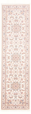 Tapis de couloir Tapis persan - Tabriz - Royal - 296 x 80 cm - crème
