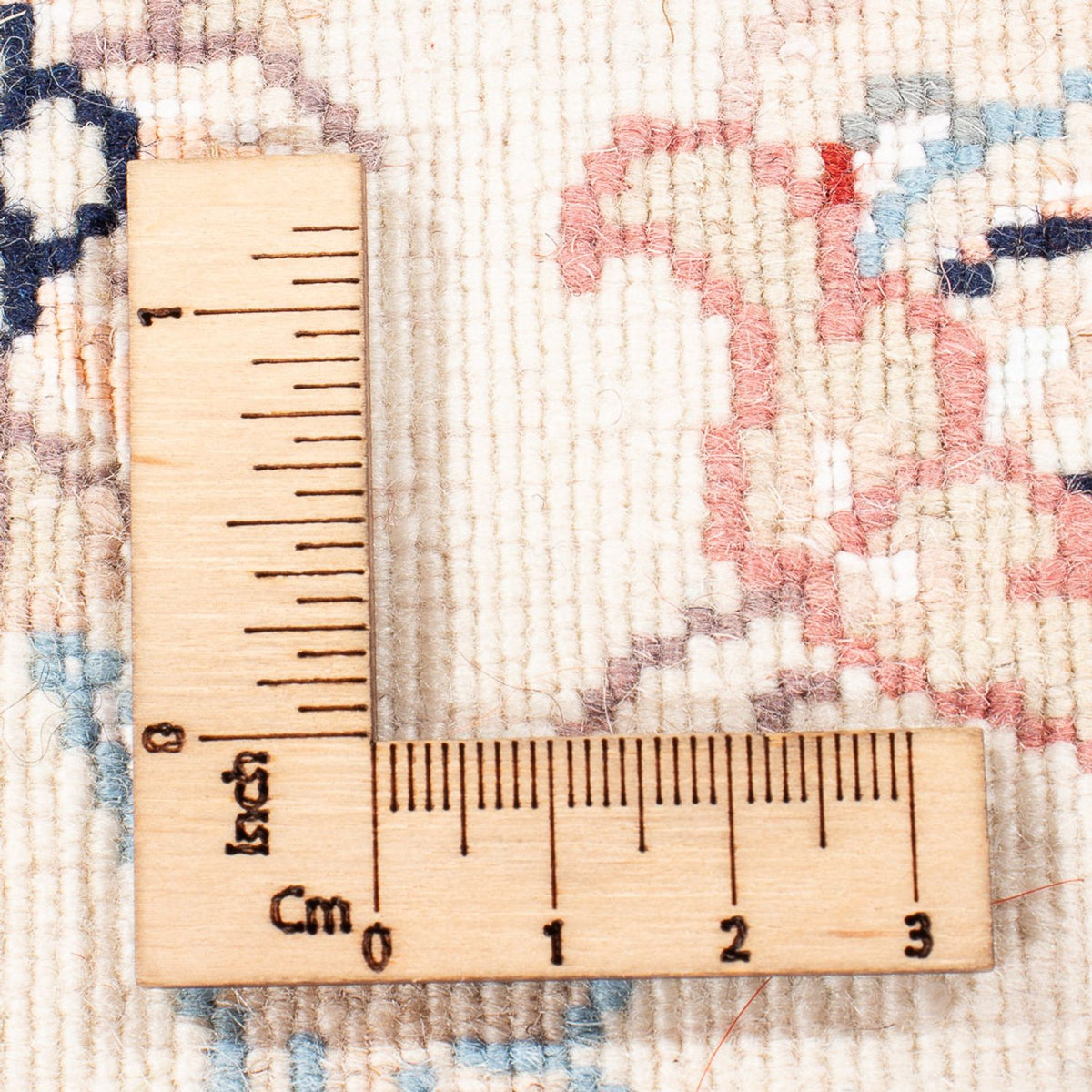 Tapis de couloir Tapis persan - Tabriz - Royal - 296 x 80 cm - crème