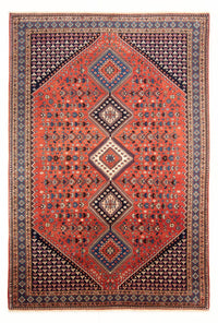 Tapis persan - Nomadic - 304 x 202 cm - rouge