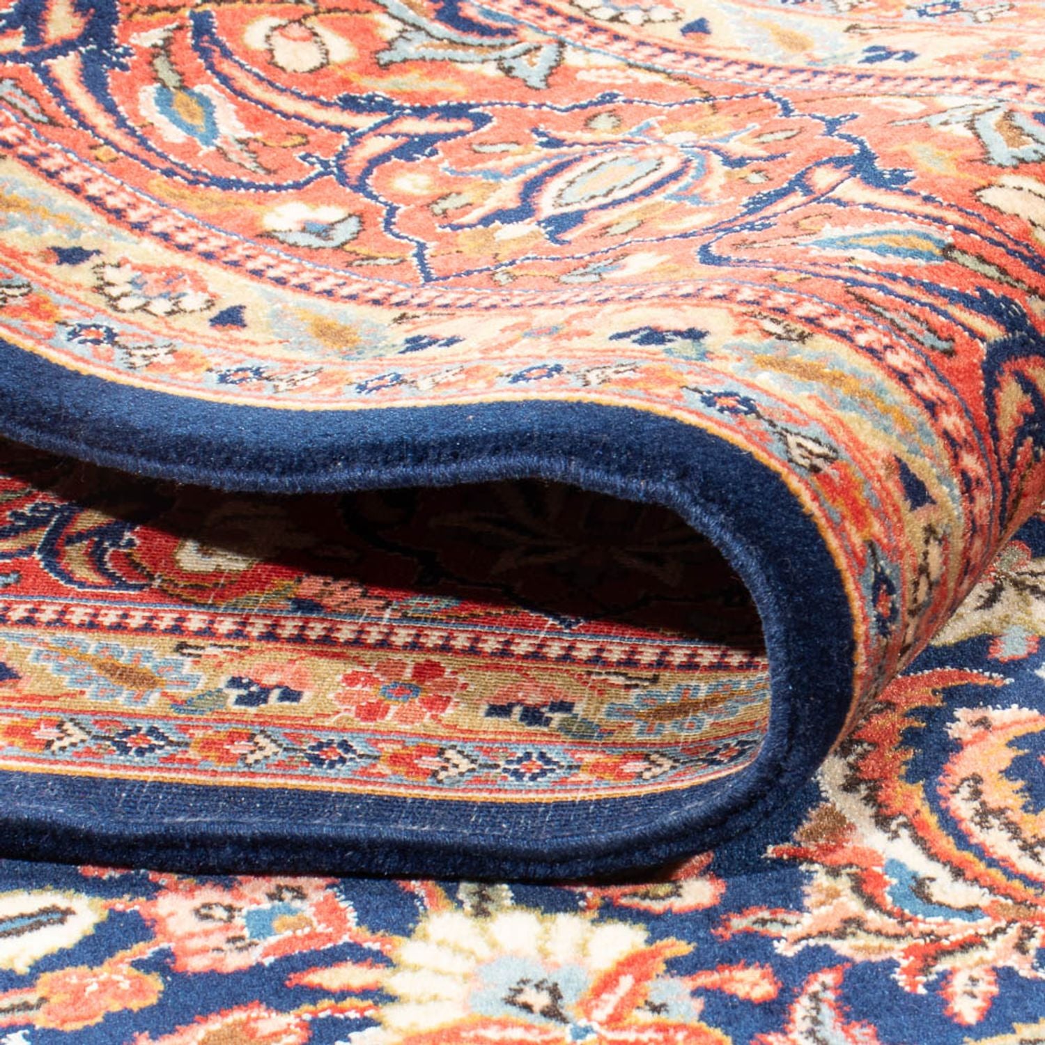 Tapis persan - Classique - 312 x 200 cm - bleu foncé
