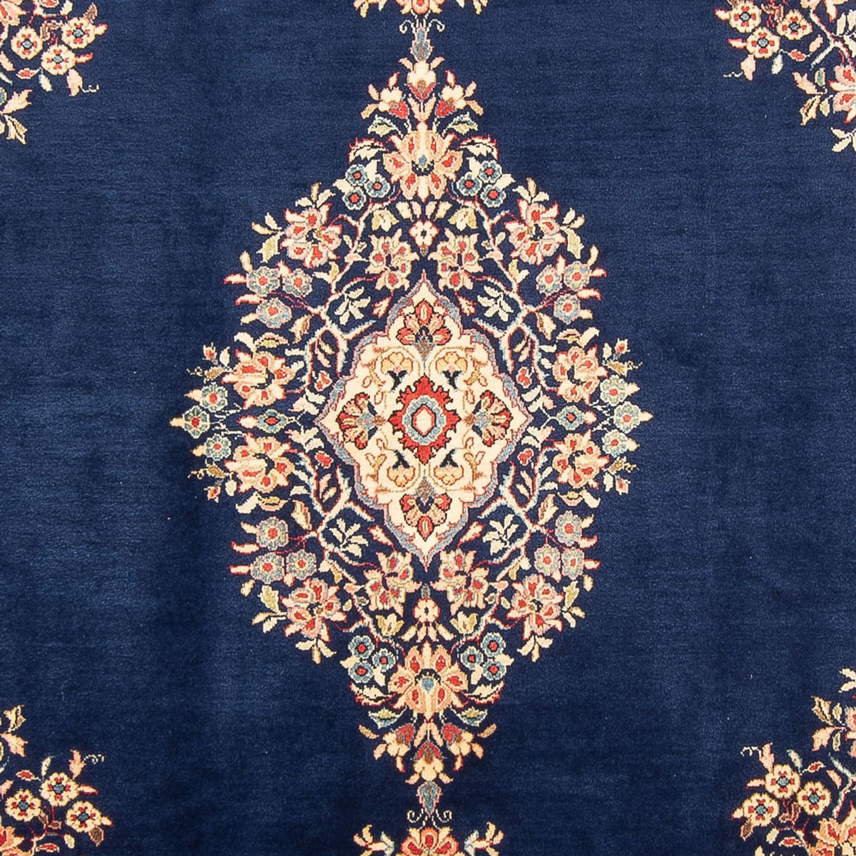Tapis persan - Classique - 305 x 203 cm - bleu foncé