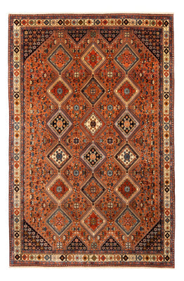 Tapis persan - Nomadic - 305 x 202 cm - terracotta