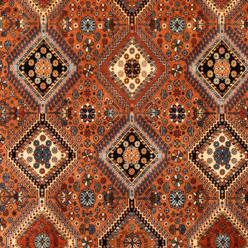 Tapis persan - Nomadic - 305 x 202 cm - terracotta