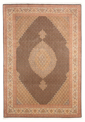 Tapis persan - Tabriz - Royal - 297 x 200 cm - bleu foncé